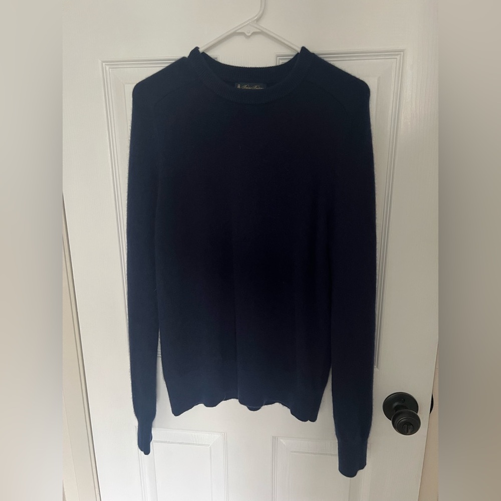 Brooks Brothers Men's 3 Ply Cashmere Crewneck Sweater